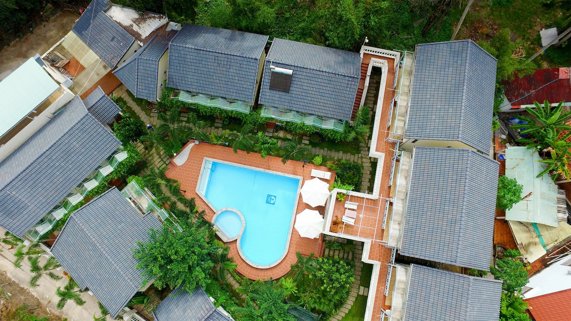 Blue Paradise Bungalow دونغ دونغ المظهر الخارجي الصورة